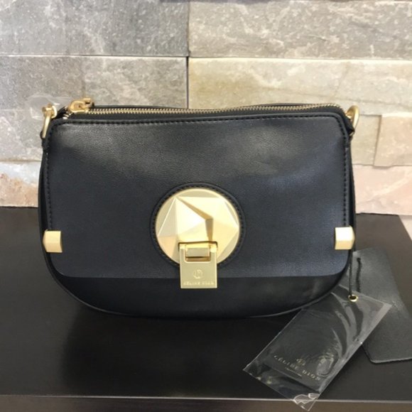 Celine Dion Octave Leather Crossbody Bag - Picture 9 of 14